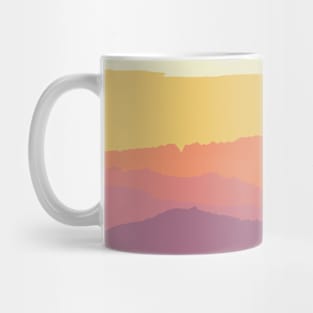 Sunrise in the mountains Mug